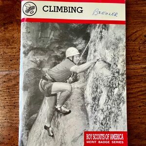 Vintage Boy Scouts of America, Merit Badge Series: CLIMBING 1997 1st Printing